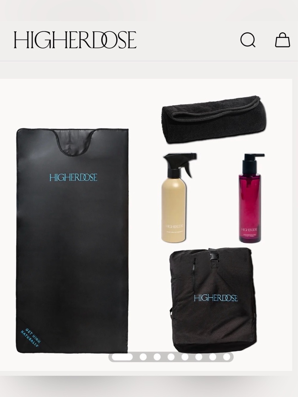 HigherDOSE Infrared Sauna Blanket Starter Kit